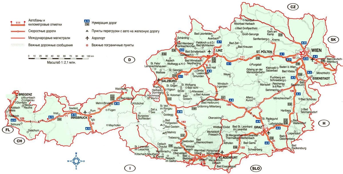 karta кремс Austrija