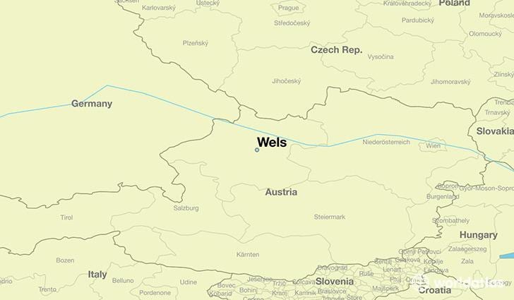 kartica: wels Austrija