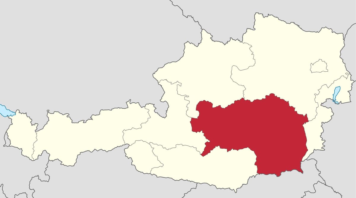karta beč Austrija