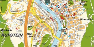 Karta куфштайн Austrija