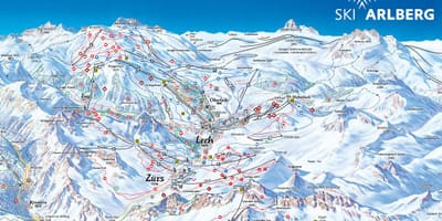 Karta arlberg, Austrija