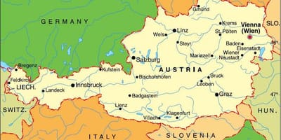 Austrija Innsbruck karti