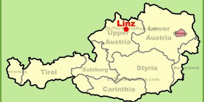 Karta Linz, Austrija